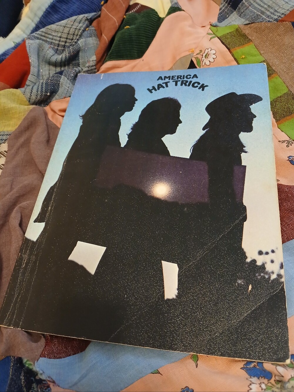 70s America Band Vintage Guitar Songbook Dewey Bunnell Piano Guitar Sheet Music